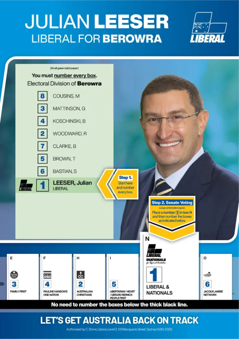 How you can vote for Julian - image instruction